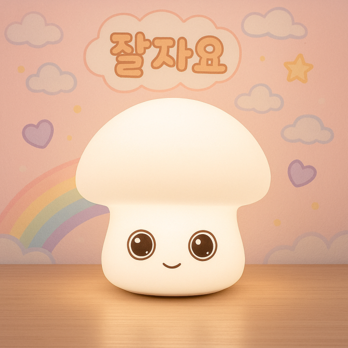 تصویر چراغ خواب نرمالو قارچ 